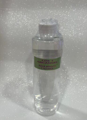 AGUA BENDITA LOS 7 ARCANGEL 7 ALTARES