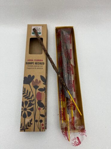 INCIENSO AGUA FLORIDA ROMPE HECHIZO sándalo almizcle