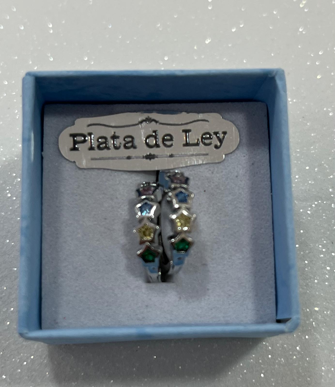 Pendientes de 4 colores del chakras