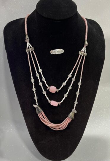 COLLAR PIEDRA CUARZO ROSA
