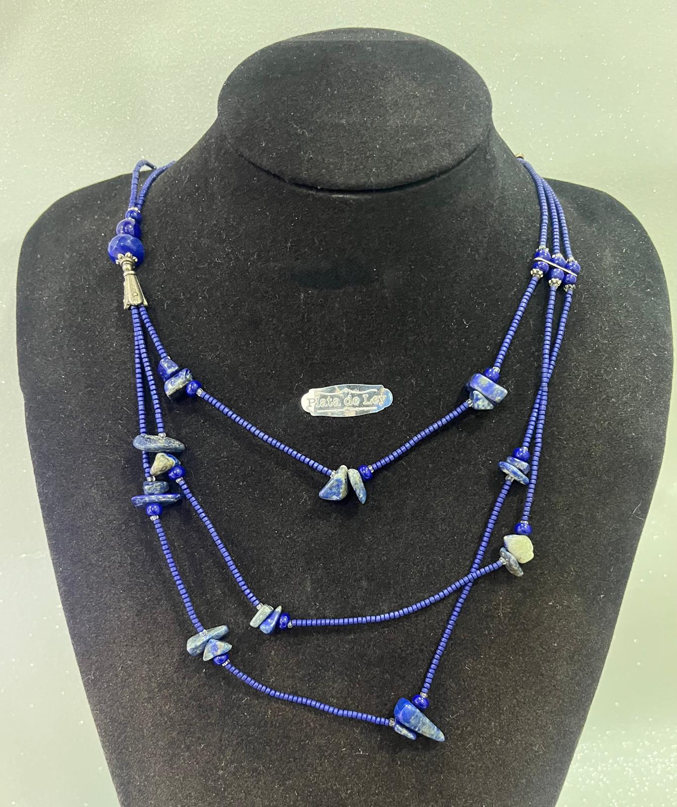 COLLAR LAPIZ LAZULI